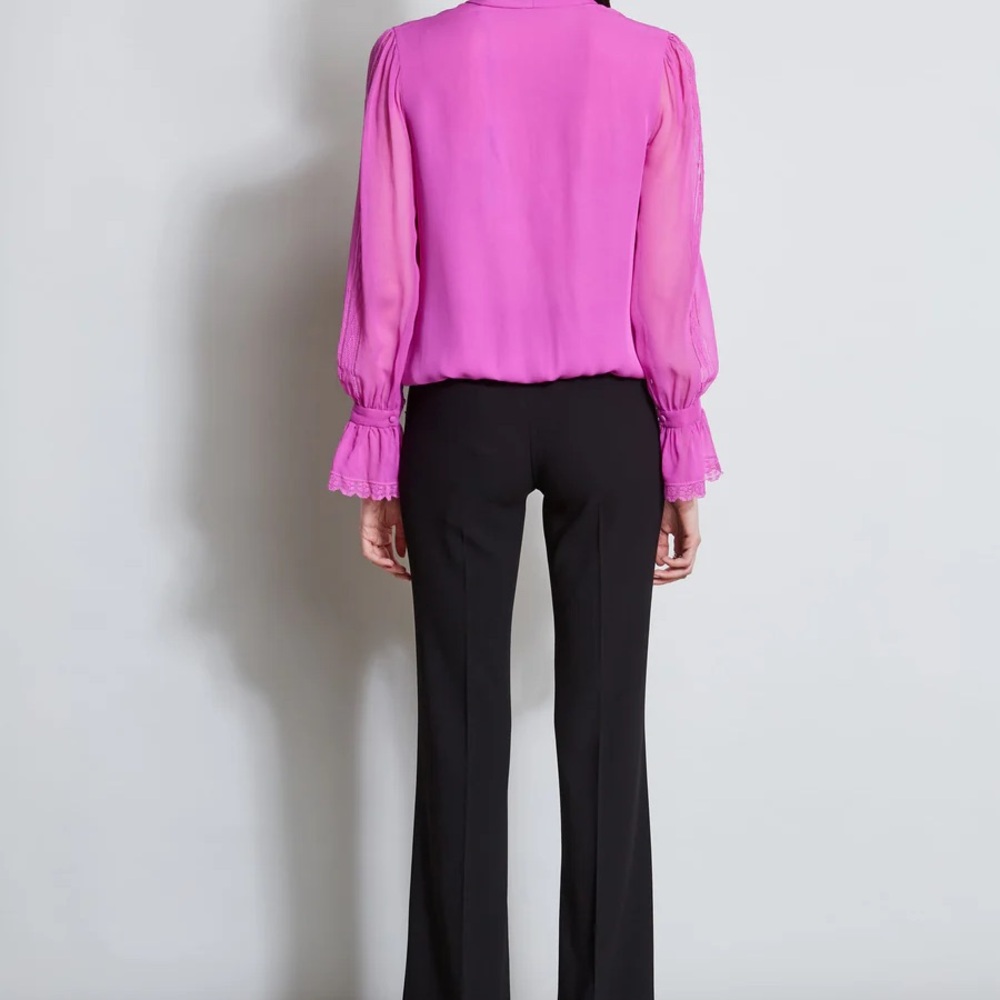Elie Tahari Pink Blouse - Picture 7 of 7